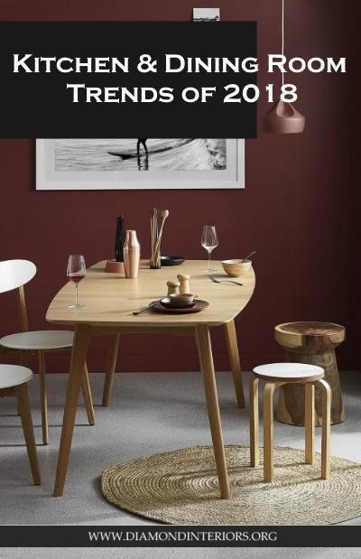 Top Trends of 2018 in Kitchen & Dining Room Furniture